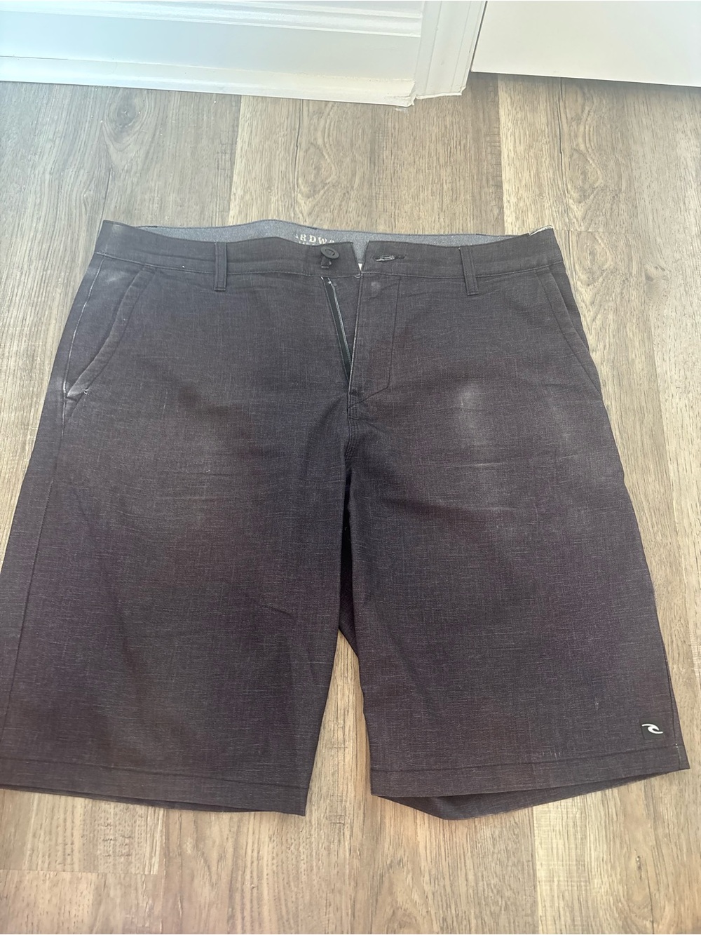 Rip Curl Men's Black Flat Front Walkshorts